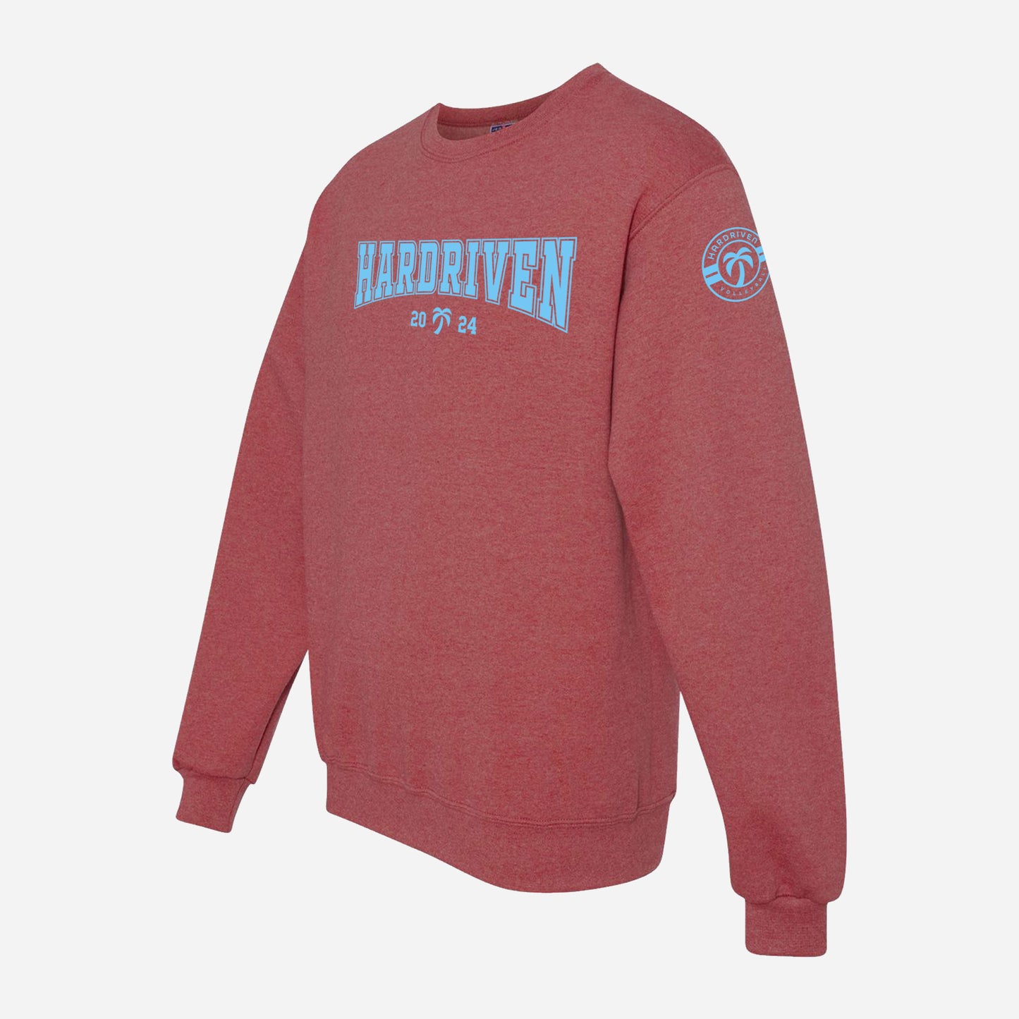 College Crewneck Rouge Vintage